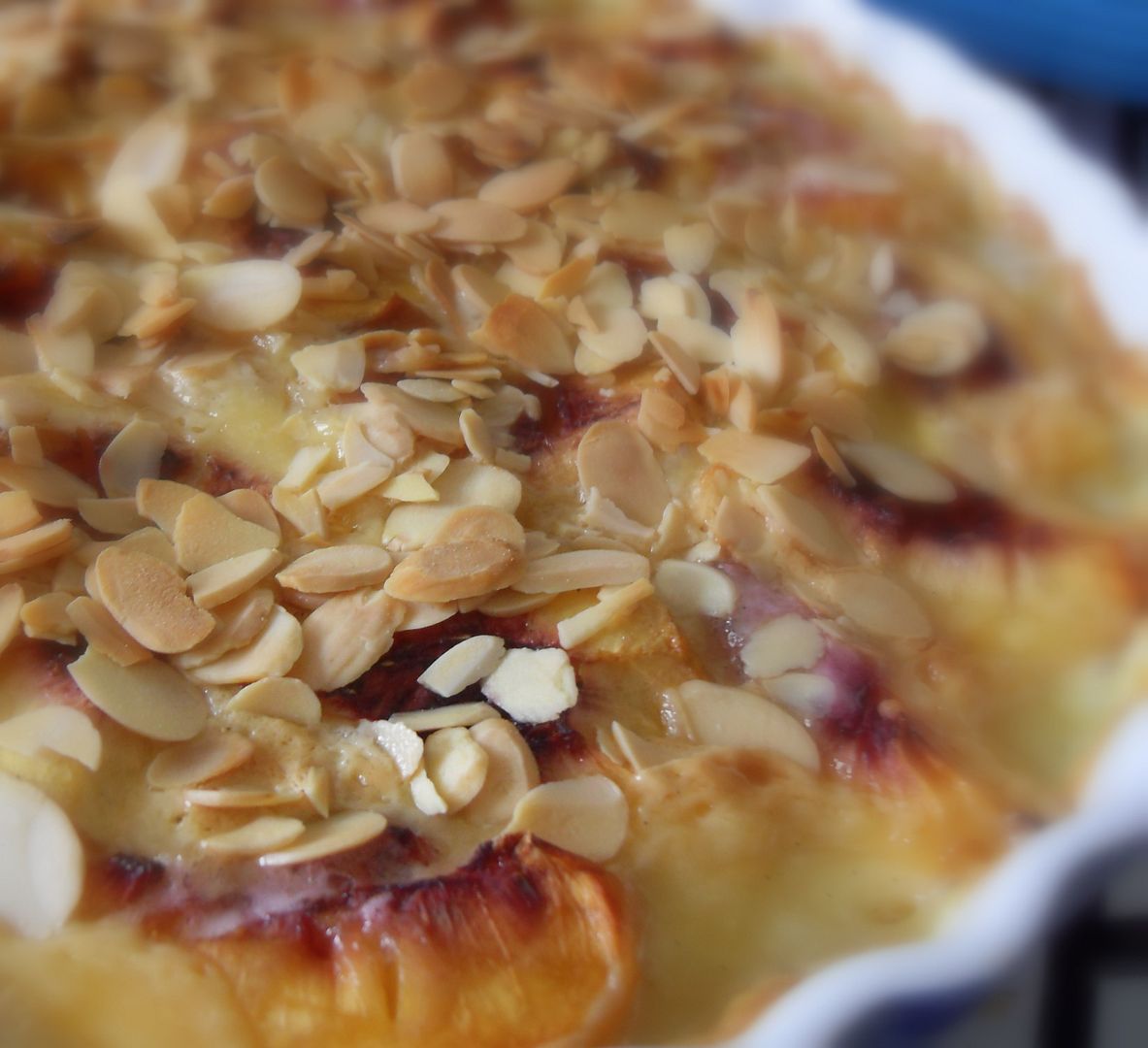 The English Kitchen Nectarines Baked in Cream